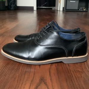 Steve madden black dress shoes size 9.5 men’s